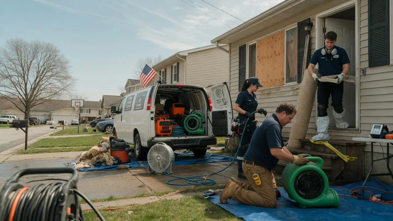 Water Damage Restoration in Hiram, OH near me